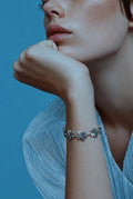 Plumeria bracelet